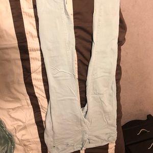 Mint soft stretch jeans